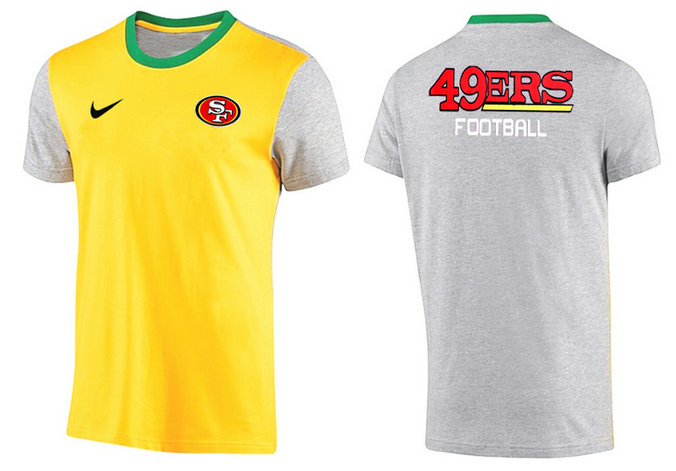 Mens 2015 Nike Nfl San Francisco 49ers T-shirts 33