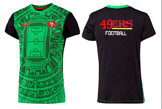 Mens 2015 Nike Nfl San Francisco 49ers T-shirts 36