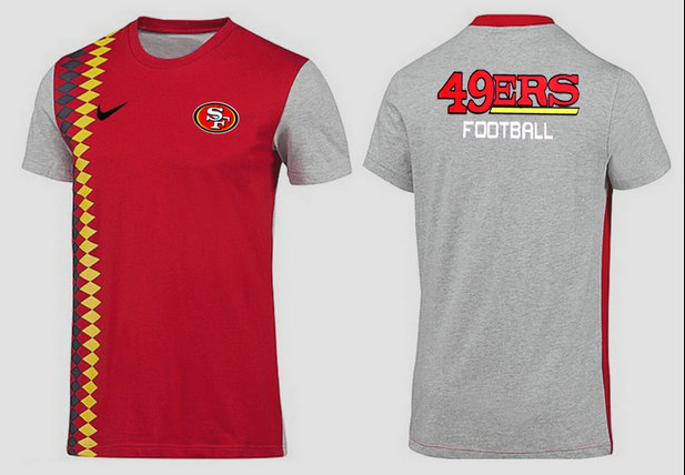 Mens 2015 Nike Nfl San Francisco 49ers T-shirts 37