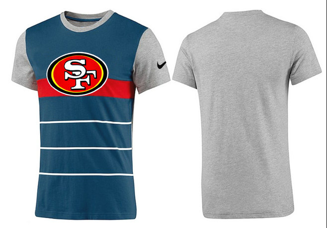Mens 2015 Nike Nfl San Francisco 49ers T-shirts 4