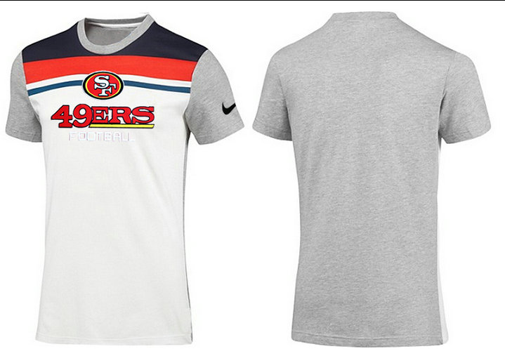 Mens 2015 Nike Nfl San Francisco 49ers T-shirts 54