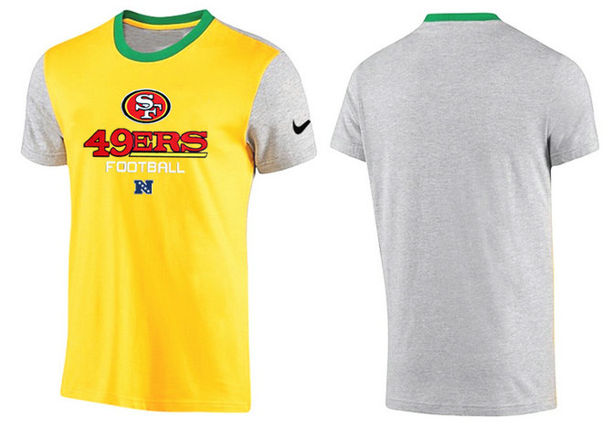 Mens 2015 Nike Nfl San Francisco 49ers T-shirts 62