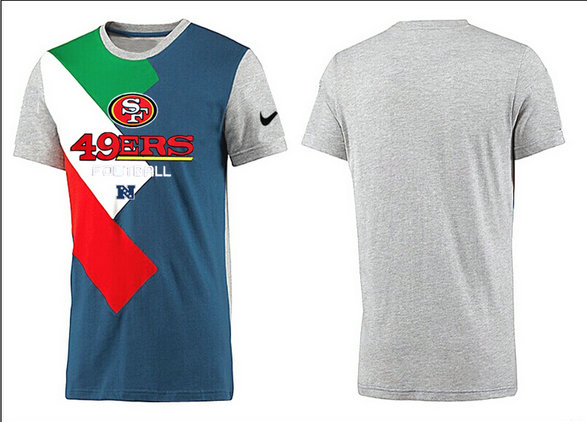 Mens 2015 Nike Nfl San Francisco 49ers T-shirts 68