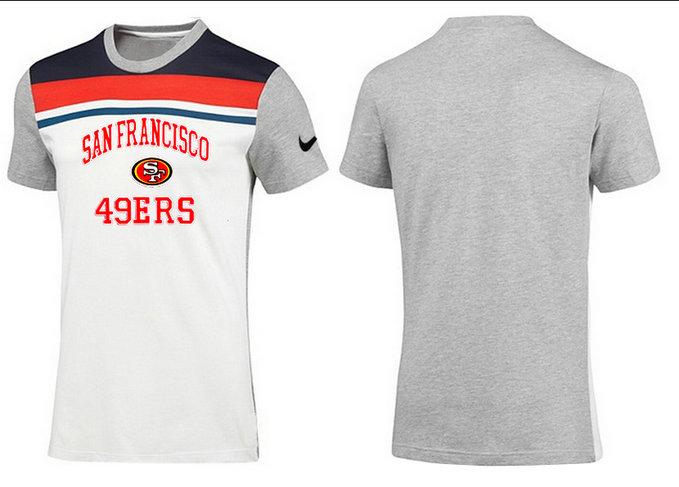 Mens 2015 Nike Nfl San Francisco 49ers T-shirts 79