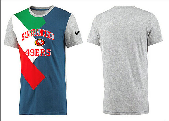 Mens 2015 Nike Nfl San Francisco 49ers T-shirts 80