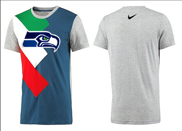 Mens 2015 Nike Nfl Seattle Seahawks T-shirts 11