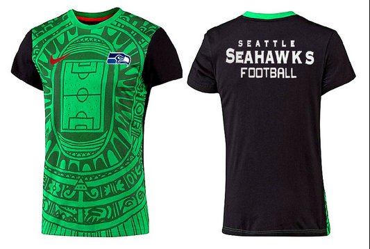 Mens 2015 Nike Nfl Seattle Seahawks T-shirts 36