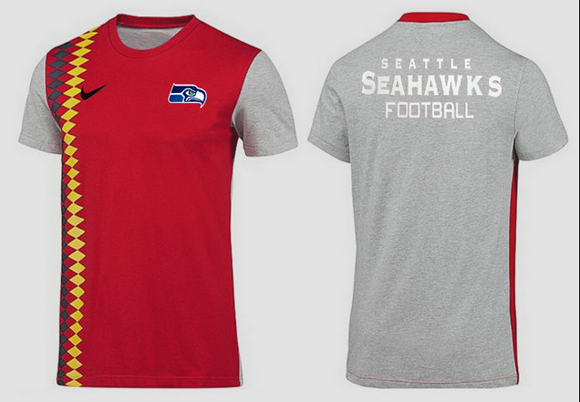 Mens 2015 Nike Nfl Seattle Seahawks T-shirts 37