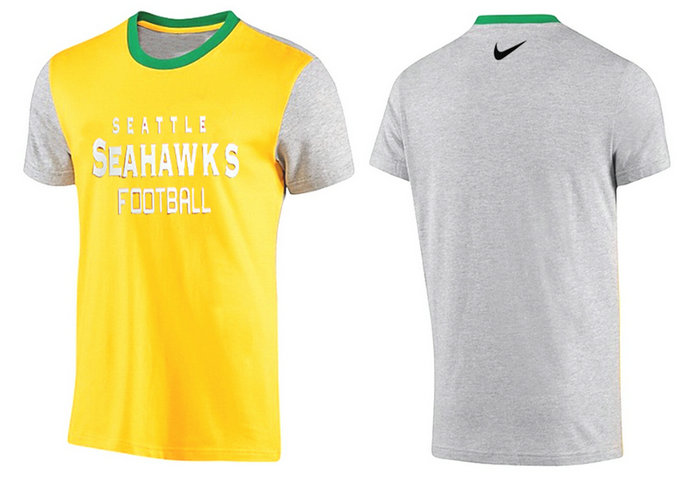 Mens 2015 Nike Nfl Seattle Seahawks T-shirts 50