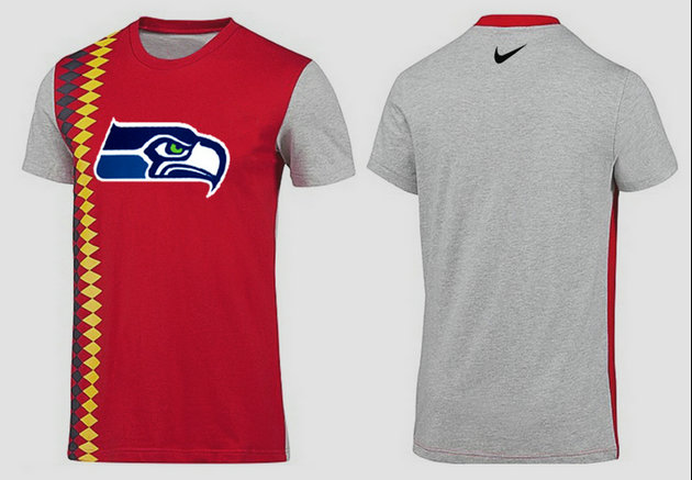 Mens 2015 Nike Nfl Seattle Seahawks T-shirts 7