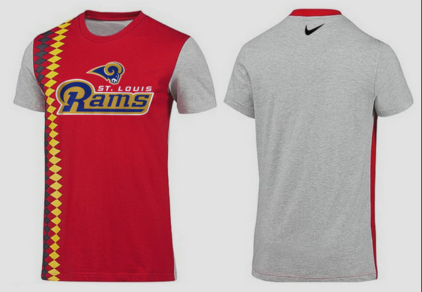 Mens 2015 Nike Nfl St. Louis Rams T-shirts 52