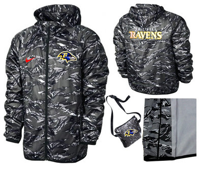 Mens Nike NFL Baltimore Ravens Jackets 9