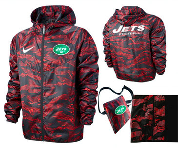 Mens Nike NFL New York Jets Jackets 10