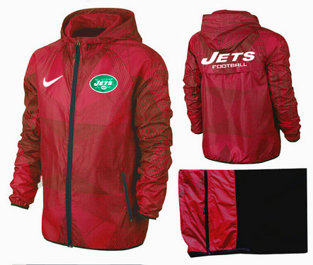 Mens Nike NFL New York Jets Jackets 7