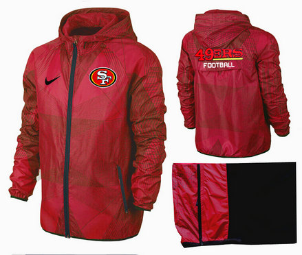Mens Nike NFL San Francisco 49ers Jackets 7
