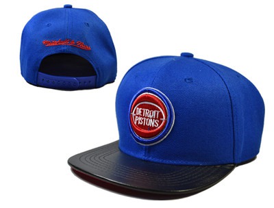NBA Detroit Pistons Adjustable Snapback Hat LH 2145