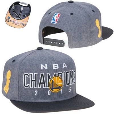 NBA Golden State Warriors 2015 The Finals Champions Snapback Cap A15062523