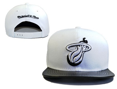 NBA Miami Heats Adjustable Snapback Hat LH 2137