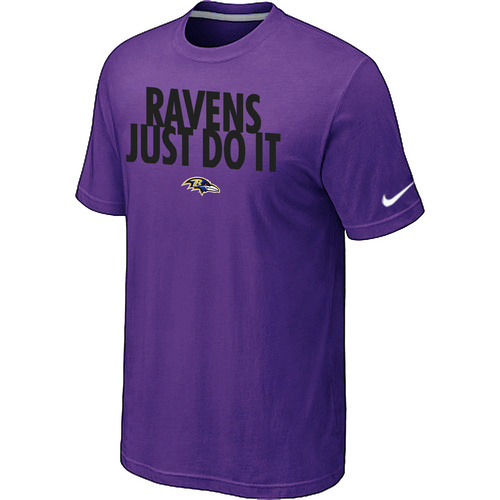 NFL Baltimore Ravens Just Do It Purple T-Shirt