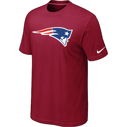 New England Patriots Sideline Legend Authentic Logo T-Shirt Red
