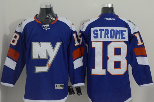 New York Islanders #18 Ryan Strome 2014 Stadium Series Blue Jersey