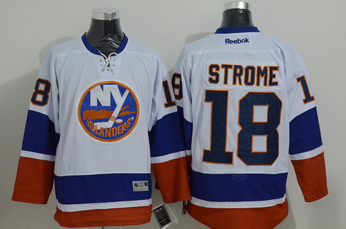 New York Islanders #18 Ryan Strome 2014 White Jersey