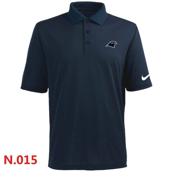 Nike Carolina Panthers 2014 Players Performance Polo Dark blue T-shirts