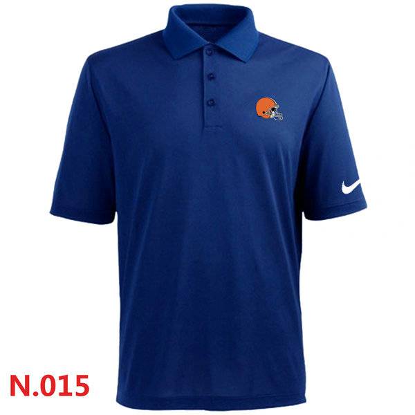 Nike Cleveland Browns 2014 Players Performance Polo -Blue T-shirts