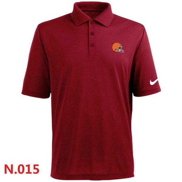 Nike Cleveland Browns 2014 Players Performance Polo -Red T-shirts