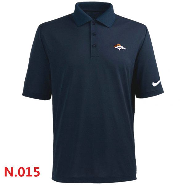 Nike Denver Broncos 2014 Players Performance Polo Dark blue T-shirts