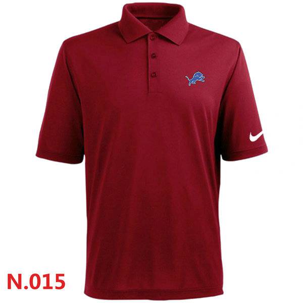 Nike Detroit Lions 2014 Players Performance Polo -Red T-shirts
