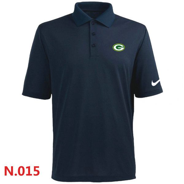 Nike Green Bay Packers 2014 Players Performance Polo Dark blue T-shirts