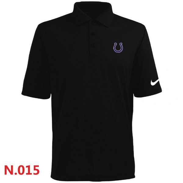 Nike Indianapolis Colts 2014 Players Performance Polo -Black T-shirts