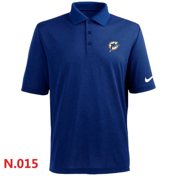 Nike Miami Dolphins 2014 Players Performance Polo -Blue T-shirts