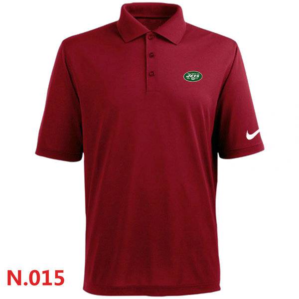 Nike New York Jets Players Performance Polo -Red T-shirts