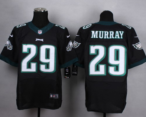 Nike Philadelphia Eagles #29 DeMarco Murray Black Elite Jersey