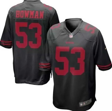 Nike San Francisco 49ers #53 NaVorro Bowman 2015 Black Limited Jersey