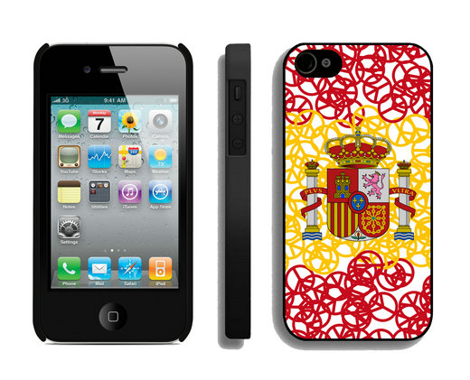 Spain Flag iPhone 4 4S Case 7_49322