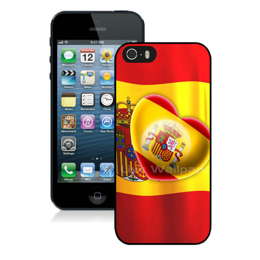 Spain Flag iPhone 5 5S Case 11_49365