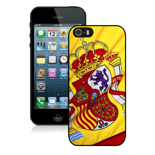 Spain Flag iPhone 5 5S Case 12_49366