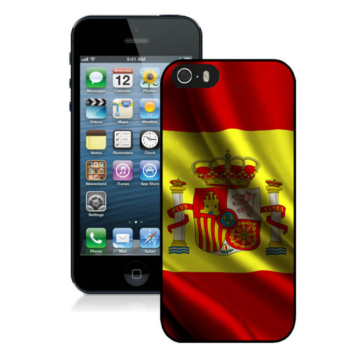 Spain Flag iPhone 5 5S Case 3_49370