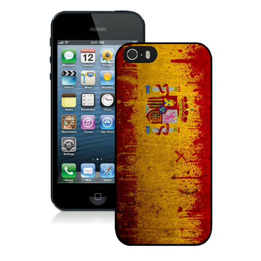 Spain Flag iPhone 5 5S Case 4_49371