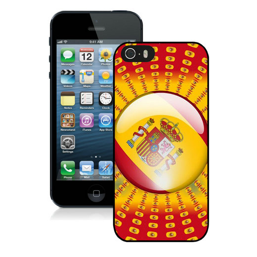 Spain Flag iPhone 5 5S Case 6_49373