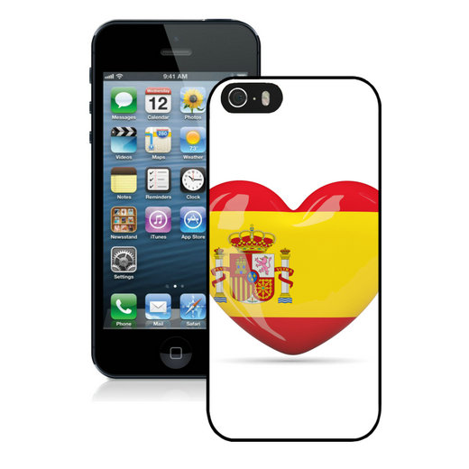 Spain Flag iPhone 5 5S Case 9_49376