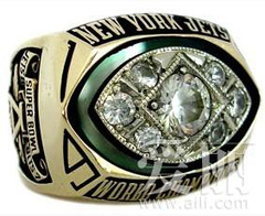 Super Bowl III New York Jets 1968 L.G. Balfour