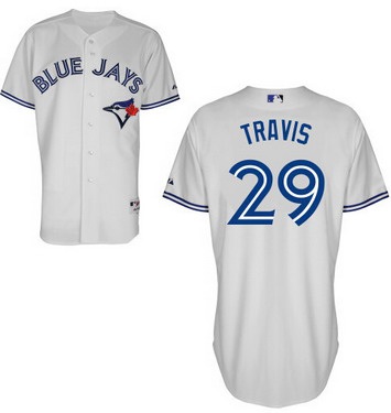 Toronto Blue Jays #29 Devon Travis White Jersey