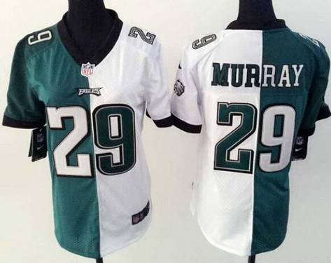 Women's Philadelphia Eagles #29 DeMarco Murray Nike Dark Green-White Two Tone Jersey