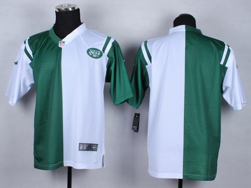Nike New York Jets Blank Green/White Two Tone Elite Jersey